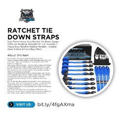 Ratchet Tie Down Straps (2)