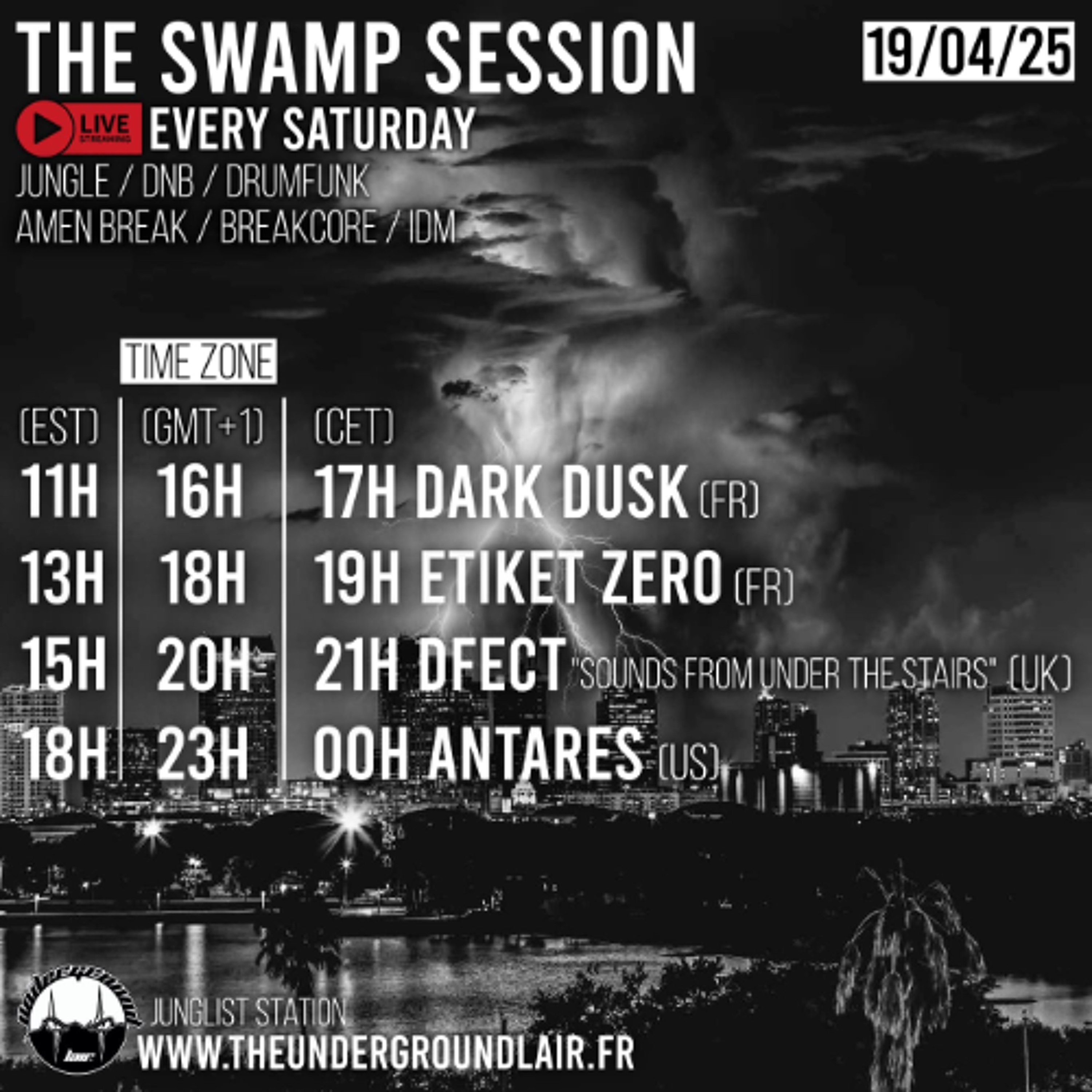 Antares LIVE on The Underground Lair The Swamp Session 19.04.2025 episode artwork