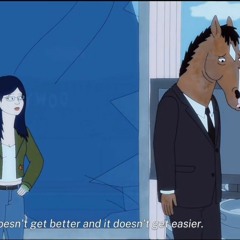 it doesn't get better and it doesn't get easier