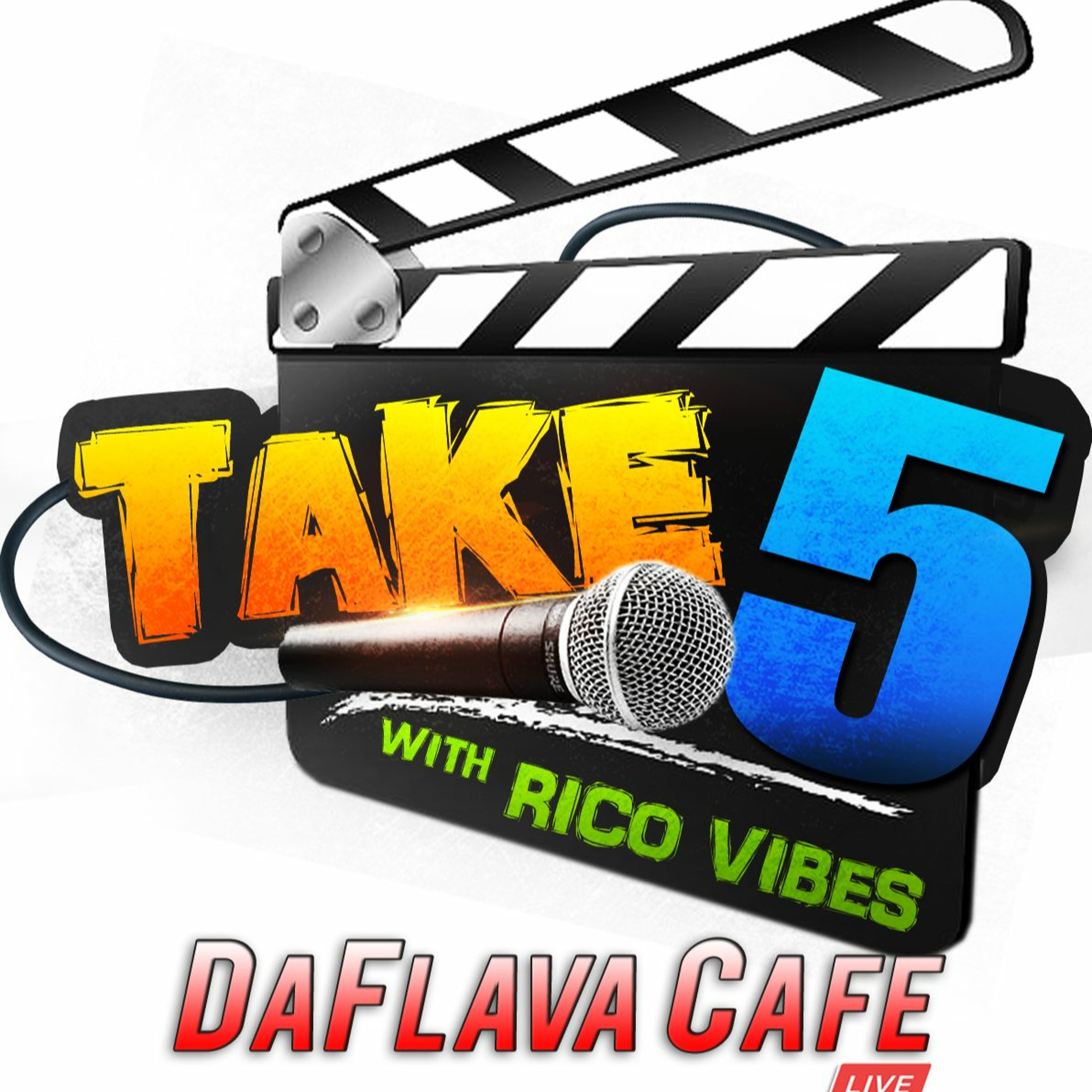 TAKE 5 WITH RICOVIBES PODCAST + DAFLAVA CAFE WITH MIKEY SPARLE + OCT. 19th 2022 episode artwork