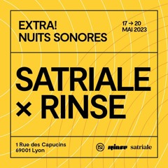 Rinse Takeover - Nuits sonores 2023