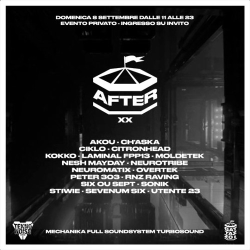 PETER 303, Live Set AFTER Gattazzo XX, Live Torre del Gattazzo Motteggiana, 08/09/2024