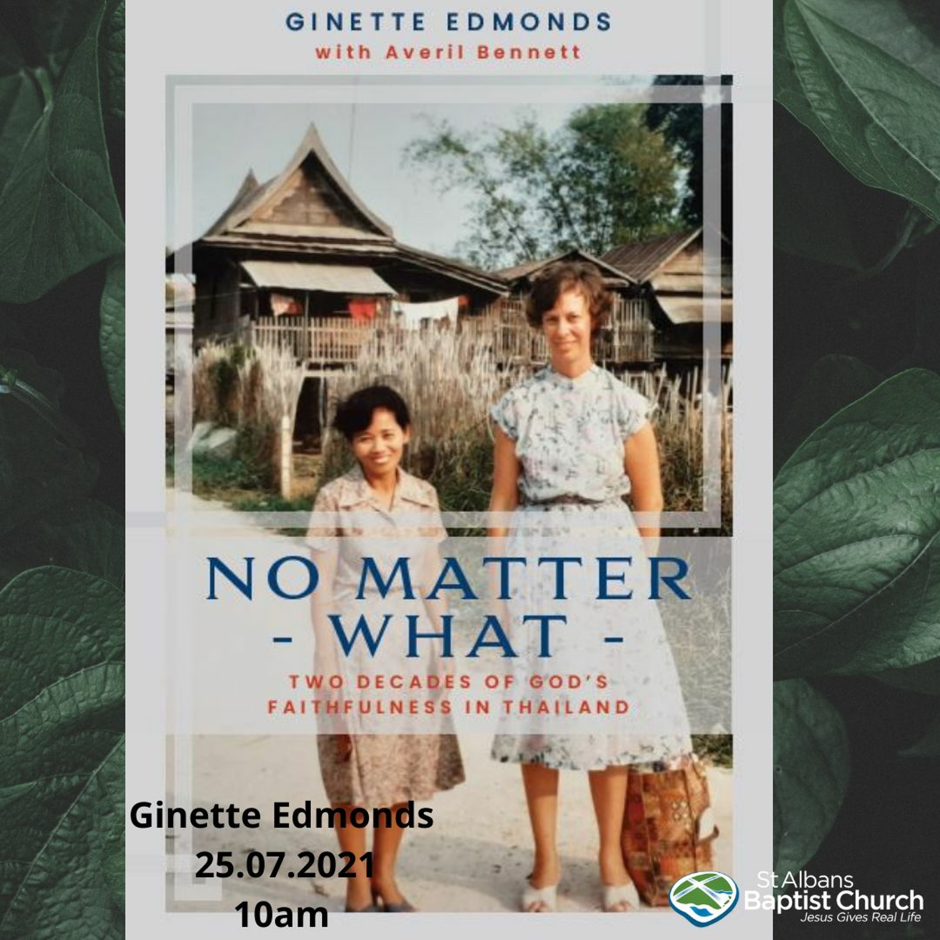 25.07.2021- Self denial Finale- No matter what- Ginette Edmonds episode artwork