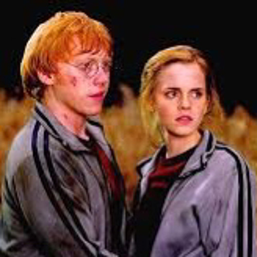 Hermione and Ron Weasley