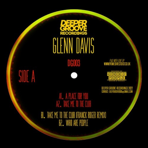PREMIERE: Glenn Davis - Take Me To The Club [Deeper Groove Recordings]