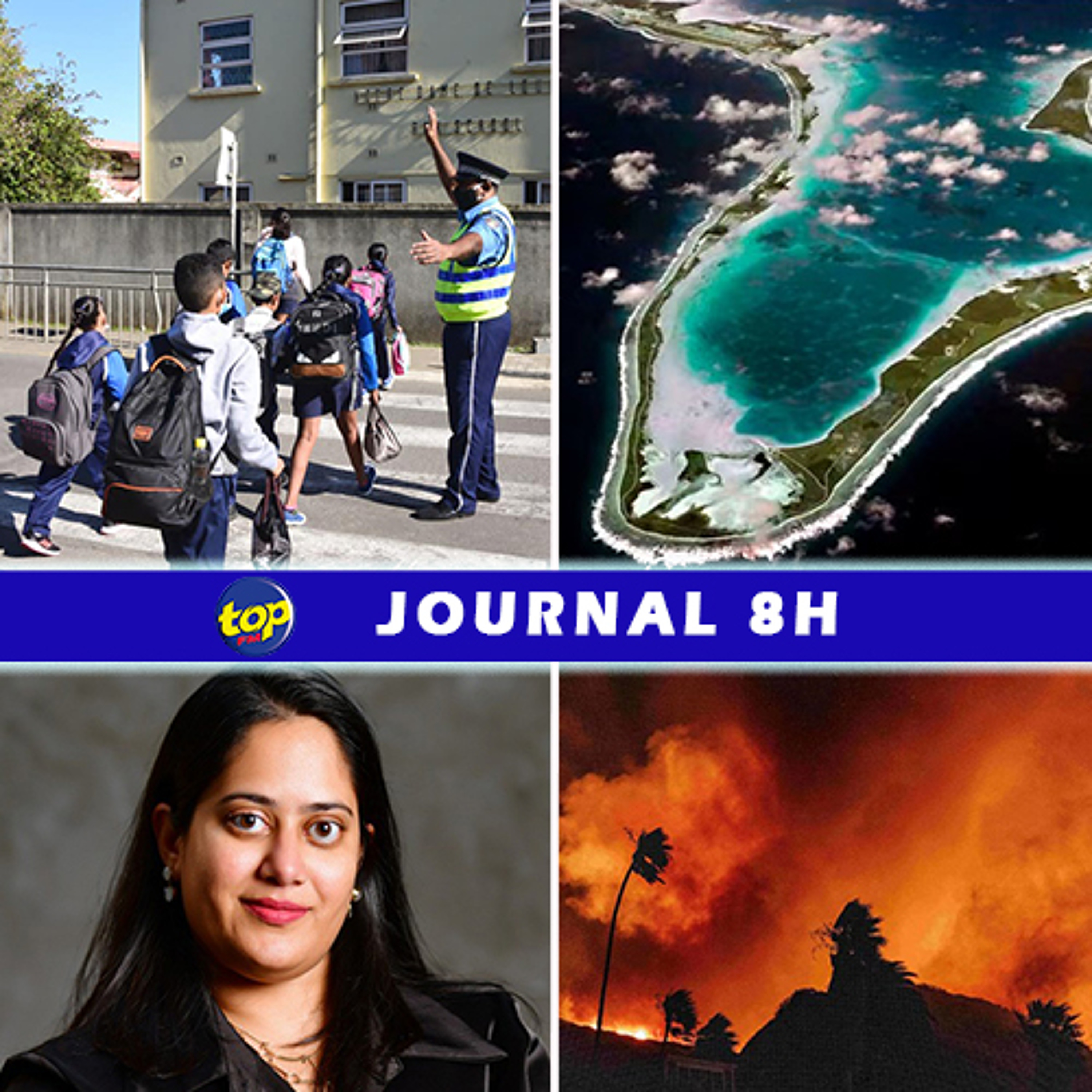 Le journal de 8H de ce lundi 13 janvier 2025