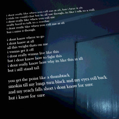 trash cymbal (i dont rlly like when you call me)