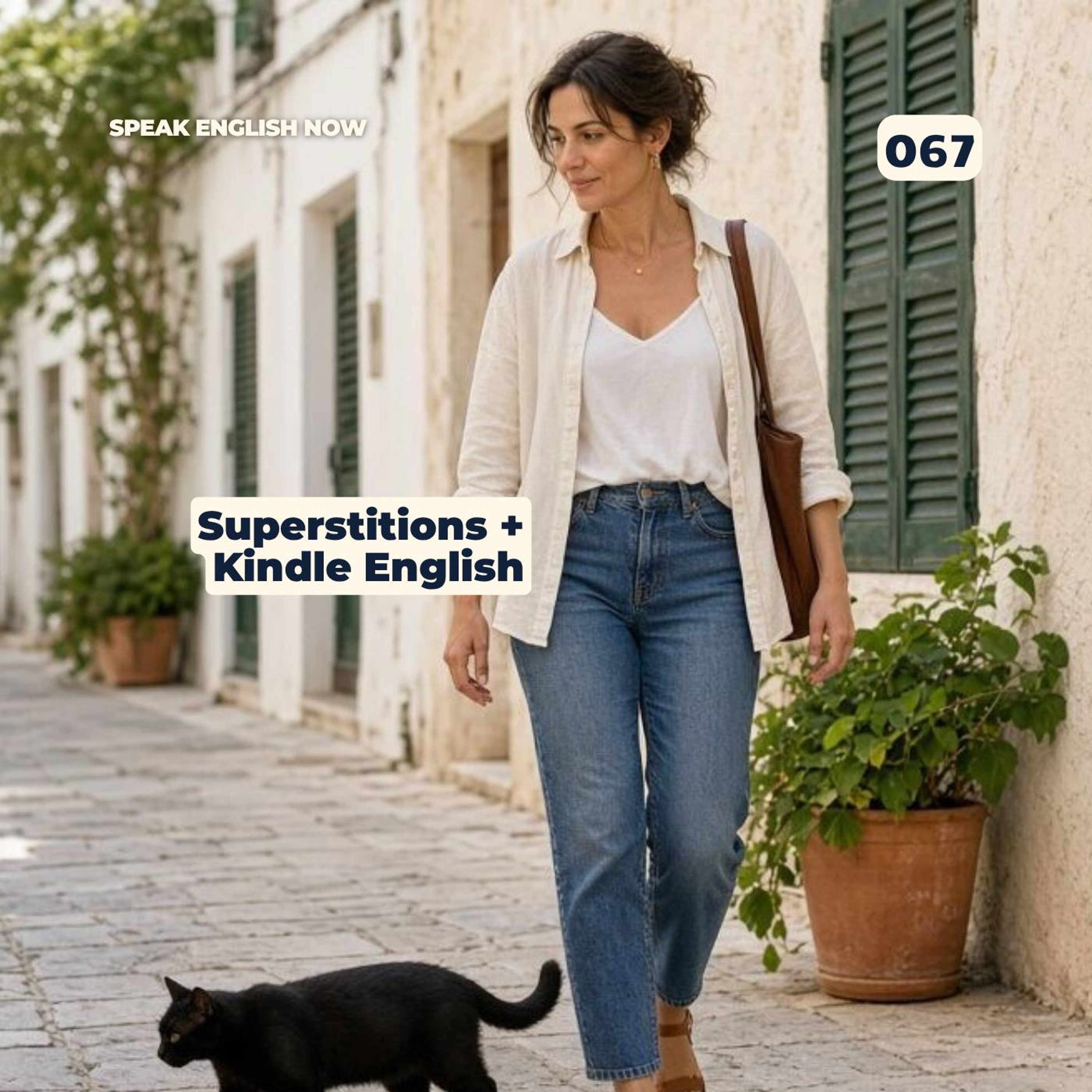 #067 English speaking practice - Superstitions episode artwork