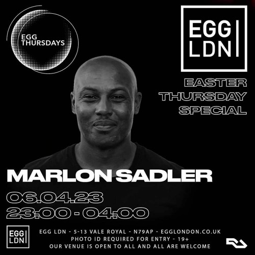 Marlon Sadler@ Egg Thursdays Easter
