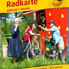 Spreewald - Lausitz: Radkarte mit Ausflugszielen. Einkehr- & Freizeittipps. wetterfest. reissfest.