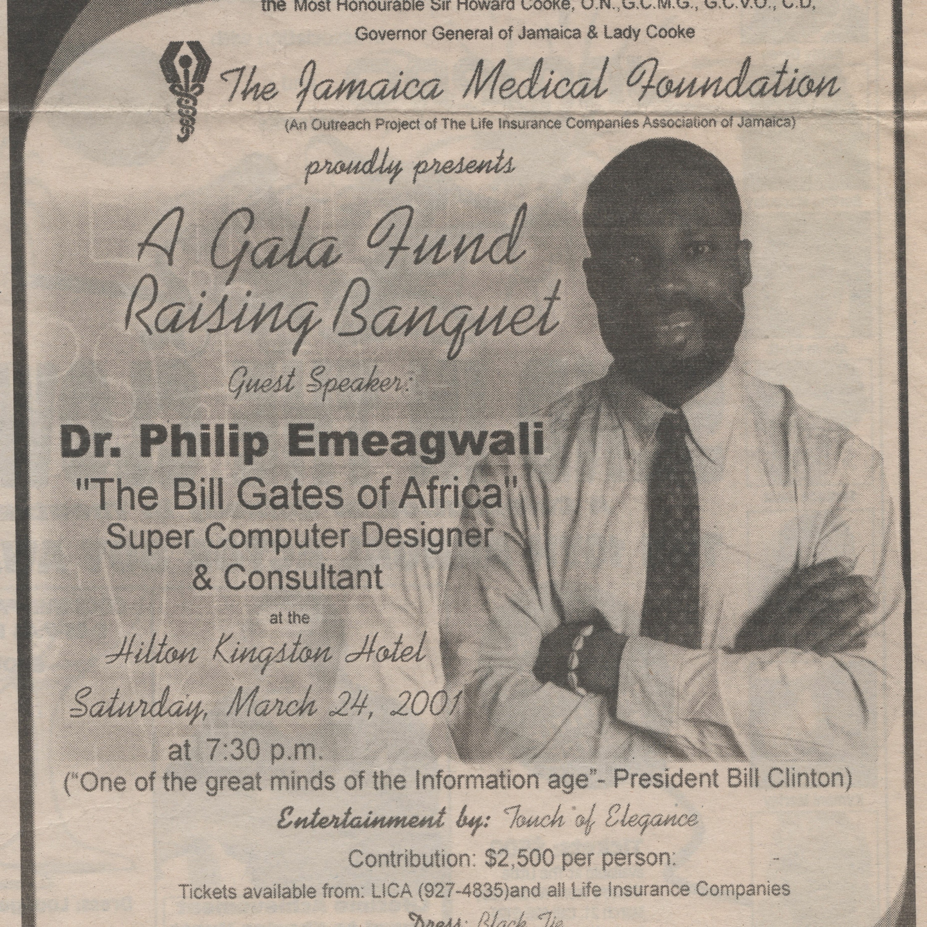 This is Philip Emeagwali