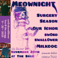 live @ the snugg 11 - 20 - 2025
