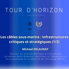 Les câbles sous-marins : infrastructure critique et stratégique (1/2)