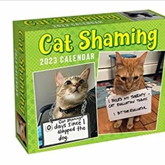 Books ✔️ Download Cat Shaming 2023 Day-to-Day Calendar Full Books