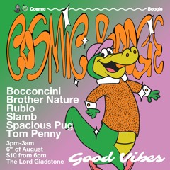 Bocconcini Live at Cosmic Boogie 6th Aug