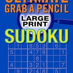 Download pdf Ultimate Grab A Pencil Large Print Sudoku by  Richard Manchester