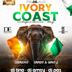 IVORY COAST INDEPENDANCE DAY LIVE AUDIO DJ PEZ HOSTED BY CEDRICKO