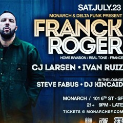 Franck Roger Live @ Delta Funk San Francisco, CA 07 - 23 - 22