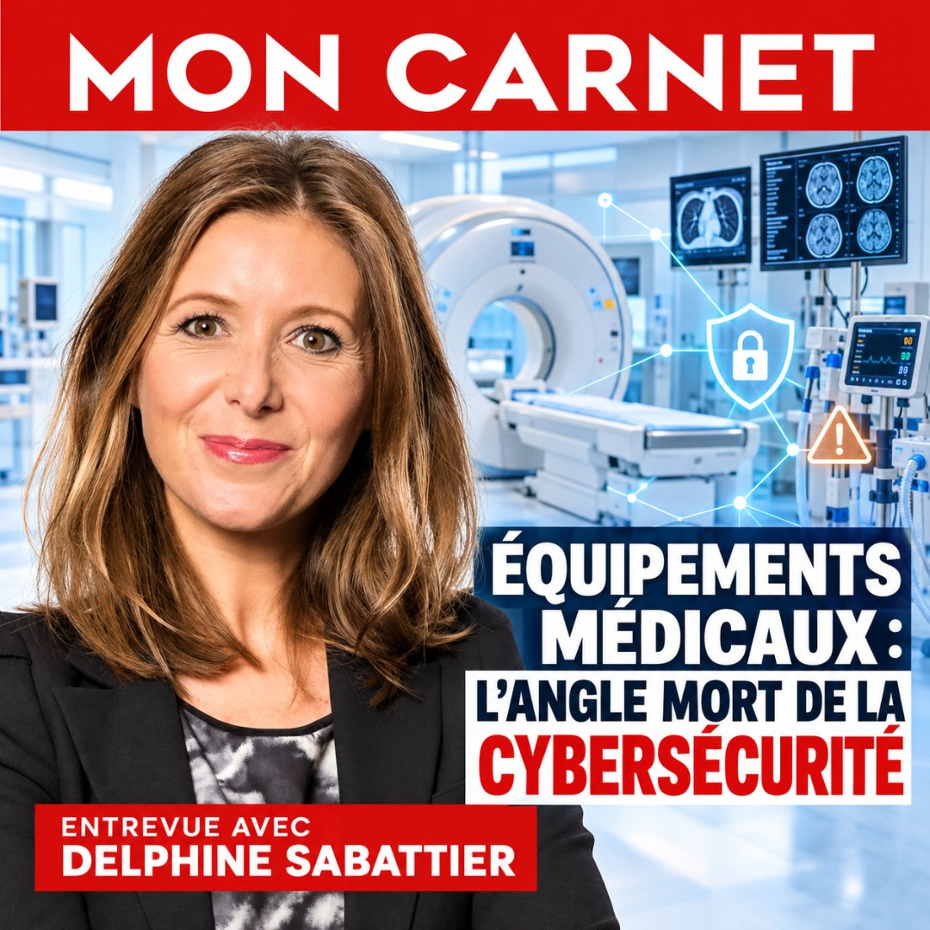 Delphine Sabattier : L'équipements médicaux, angle mort de la cybersécurité