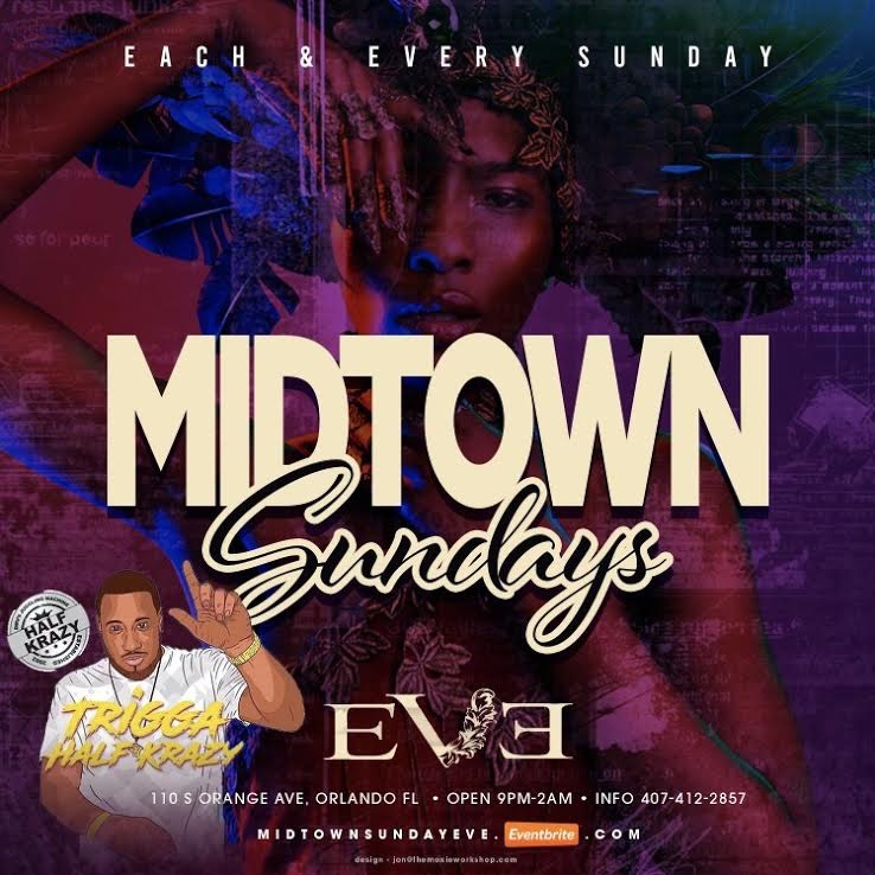 1/10/21 DJ L BULLY x TRIGGAHALFKRAZY @ MIDTOWN SUNDAYS (ORLANDO, FL) episode artwork