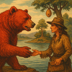 Honey and the Bear ʕ ᵔⰙᵔ⠕ʔ ⋆˚🐝˖°