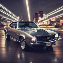 Grey Camaro