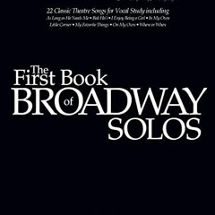 [Access] [PDF EBOOK EPUB KINDLE] First Book of Broadway Solos: Mezzo-Soprano Edition by  Joan Frey B