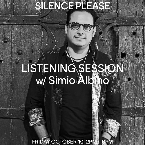PREMIERE - Simio Albino - Live @ Silence Please
