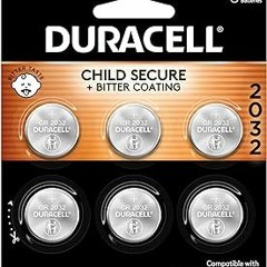 Read~[PDF]~ Duracell 2032 Lithium Battery. 6 Count Pack. Child Safety Features. Compatible with