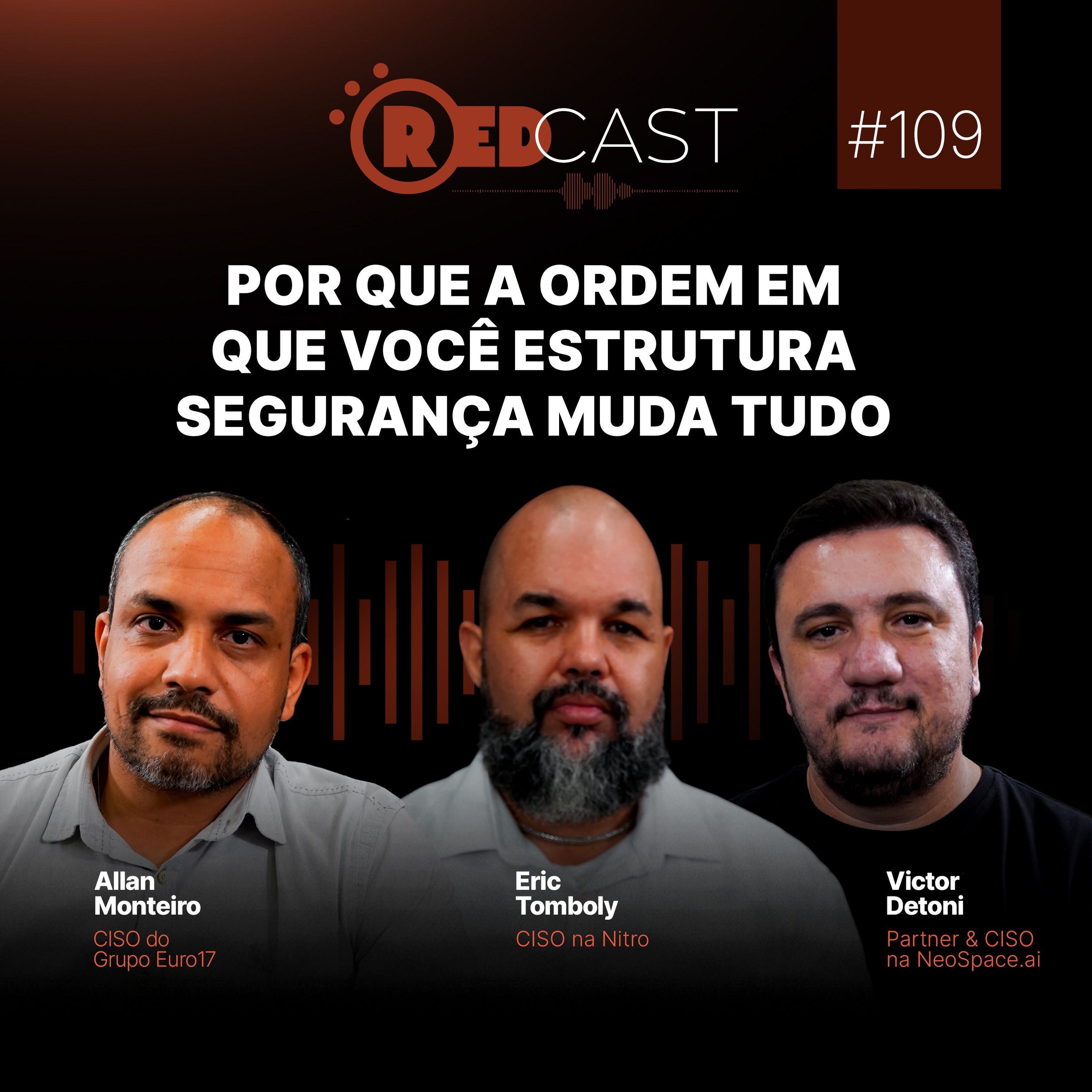 RedCast #109 | Por que a ordem em que você estrutura segurança muda tudo?