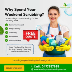 Why Spend Your Weekend Scrubbing Let Amazing Carpet Cleaning Do the Cleaning Work