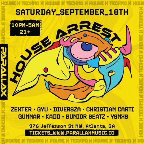 ZeXter Live @ House Arrest w/ Parallax 09.18.2021