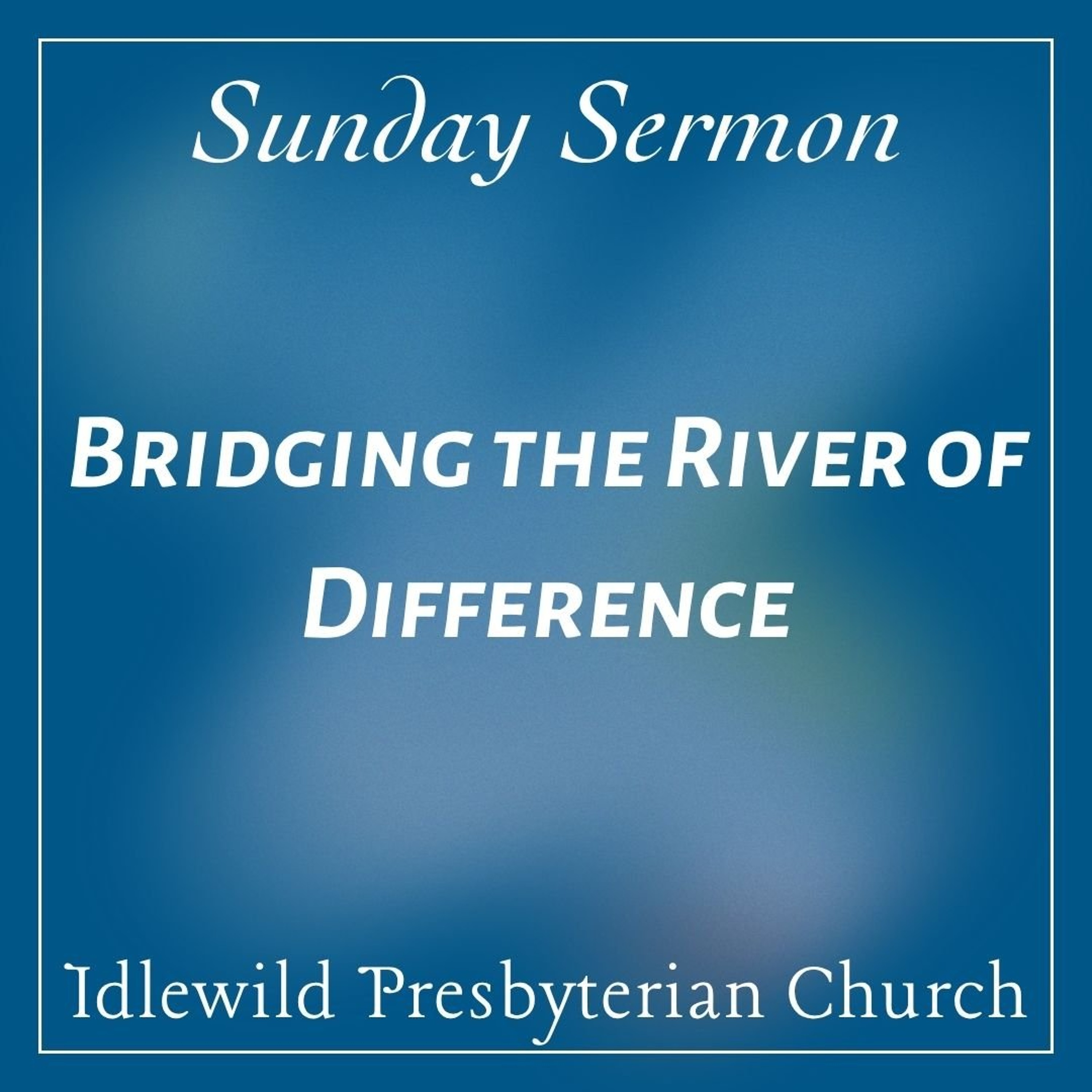 Sunday Sermon: Bridging the Rivers of Difference episode artwork