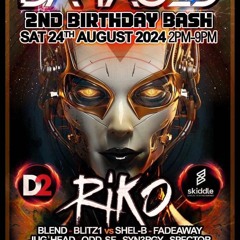 Jughead b2b Paul H and MC Wotsee - Damaged Events 2nd Birthday Bash