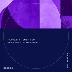 PREMIERE: Homiez - Intensity (Claudio Ricci Remix) [Reconsider Music]