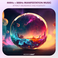 444Hz + 888Hz MANIFESTATION Soundscape | Attract Abundance + Positivity