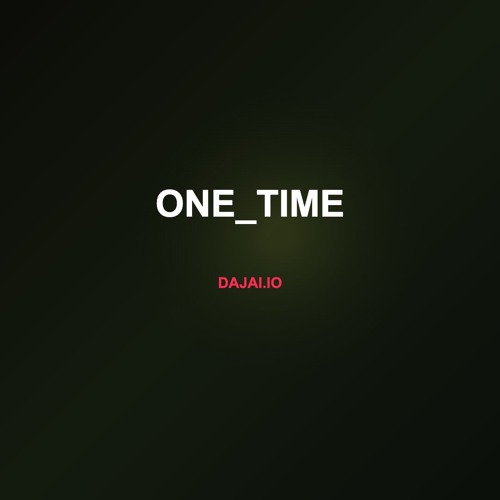 One_Time