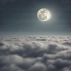 Moon over Clouds