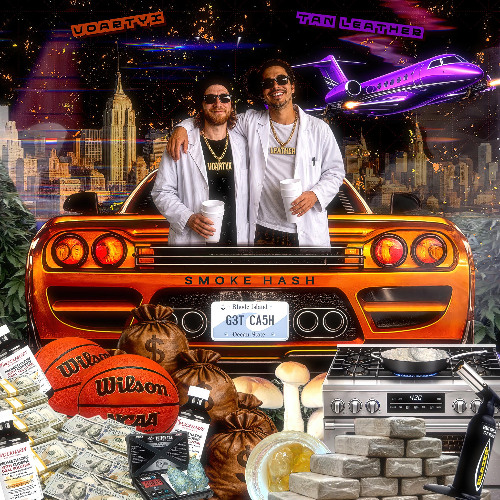 洋楽 OUT AND SMOKIN' 187 WAYS TO GET PAID! Stream Voartyx | Listen to Smoke Hash Get Cash EP playlist online