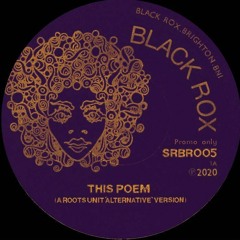 Premiere : Black Rox 005 - This Poem
