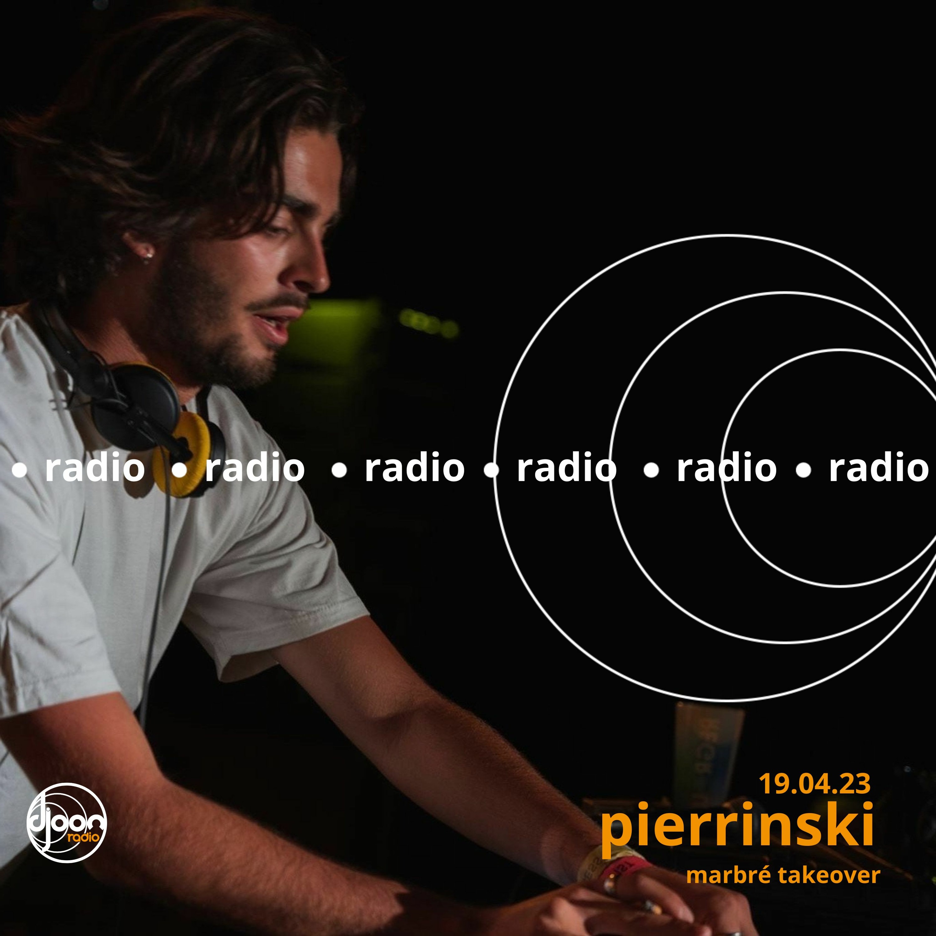 Pierrinski for Djoon Radio 19.04.23 episode artwork