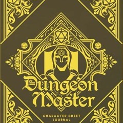 eBook Dungeon Master Character Sheet Journal: DnD Notebook With 50 Character Pag