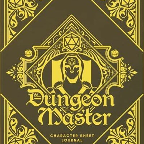 eBook Dungeon Master Character Sheet Journal: DnD Notebook With 50 Character Pag