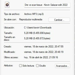 Dre Vs Scar Tissue - Kevin Salazar Edit 2022