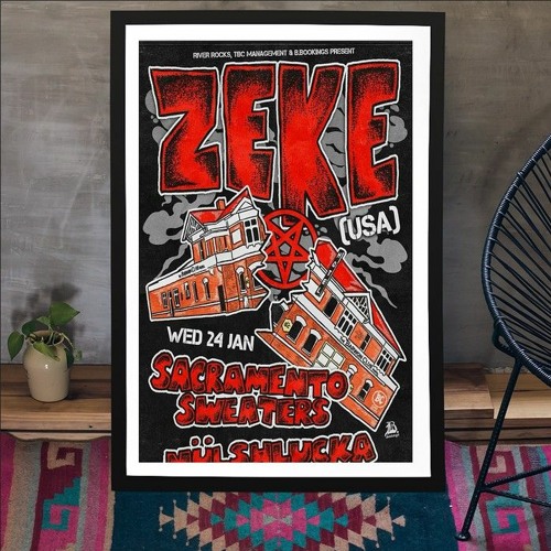 Stream Blackberry Smoke Be Right Here 2025 Tour Poster by Hoolatee
