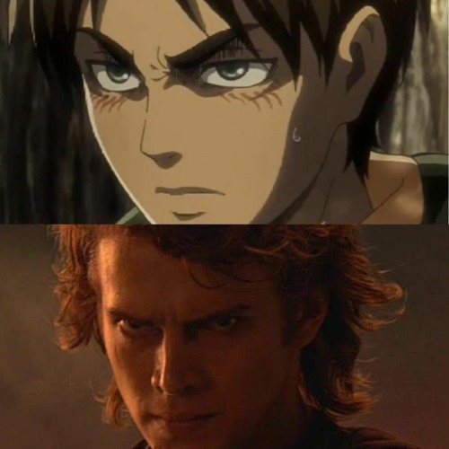 Stream sped up shadows pastel ghost x Anakin Skywalker x Eren Yeager by