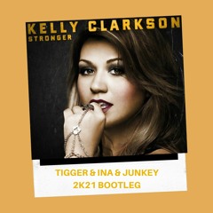 Kelly Clarkson - Stronger(DJ TIGGER & DJ INA & DJ JUNKEY 2K21 Bootleg)