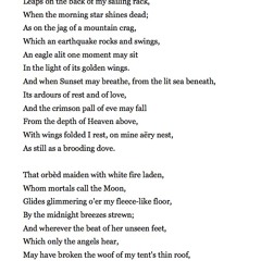 453 The Cloud by Percy Bysshe Shelley