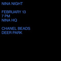 Deer park live @ Nina Protocol 02.13.24