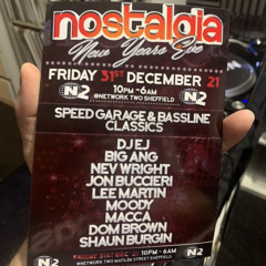 Nostalgia New Years Eve Promo Dom Brown